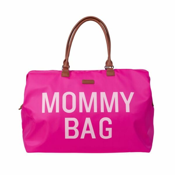cwmbbpop_product_face_1_1715702771 Childhome Torba Mommy Bag - Pop Pink - Image 1
