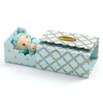 Djeco Tinyly lutkica Blue & Bubble u kutiji – spavaća sobica
