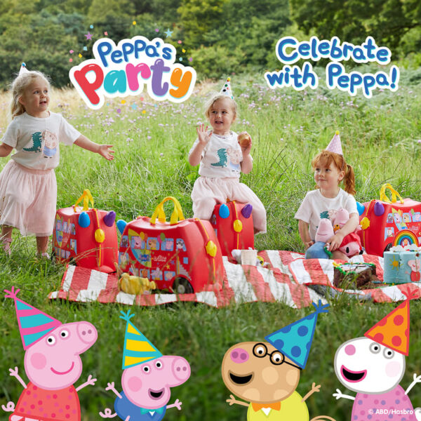 Extra06 Trunki dječiji kofer 3u1 – Peppa Pig Party Bus - Image 6