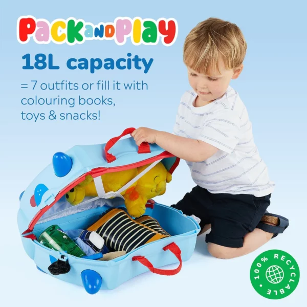 Suitcase-Dougie-05 Trunki dječiji kofer 3u1 – Dougie the Dog - Image 5