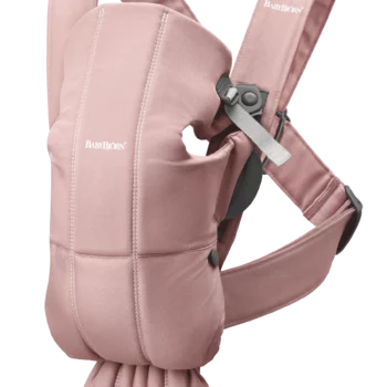 BabyBjörn Nosiljka za bebe Mini - Dusty Pink, Woven