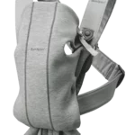 BabyBjörn Nosiljka za bebe Mini - Light Grey, 3D Jersey