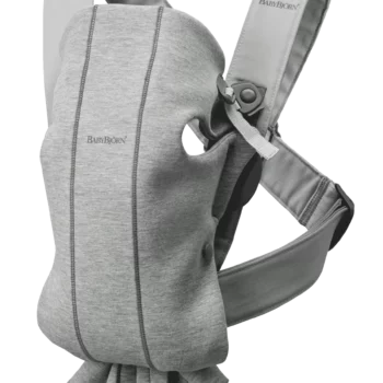 BabyBjörn Nosiljka za bebe Mini - Light Grey, 3D Jersey