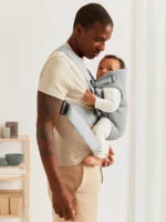 BabyBjörn Nosiljka za bebe Mini - Light Grey, 3D Jersey - Image 8