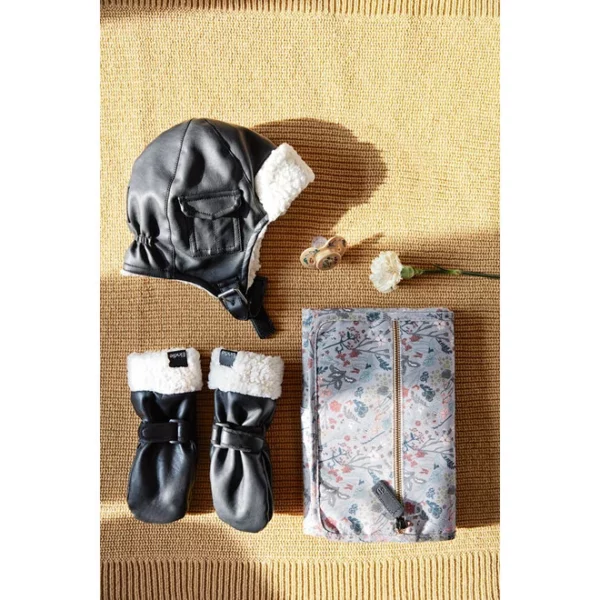 Elodie Zimska kapa - Aviator Black (1-2 god.) - Image 3