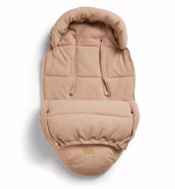 Elodie Zimska vreća za kolica, Pink Bouclé - Image 3