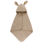 BIBS Kangaroo peškir s kapuljačom - Vanilla