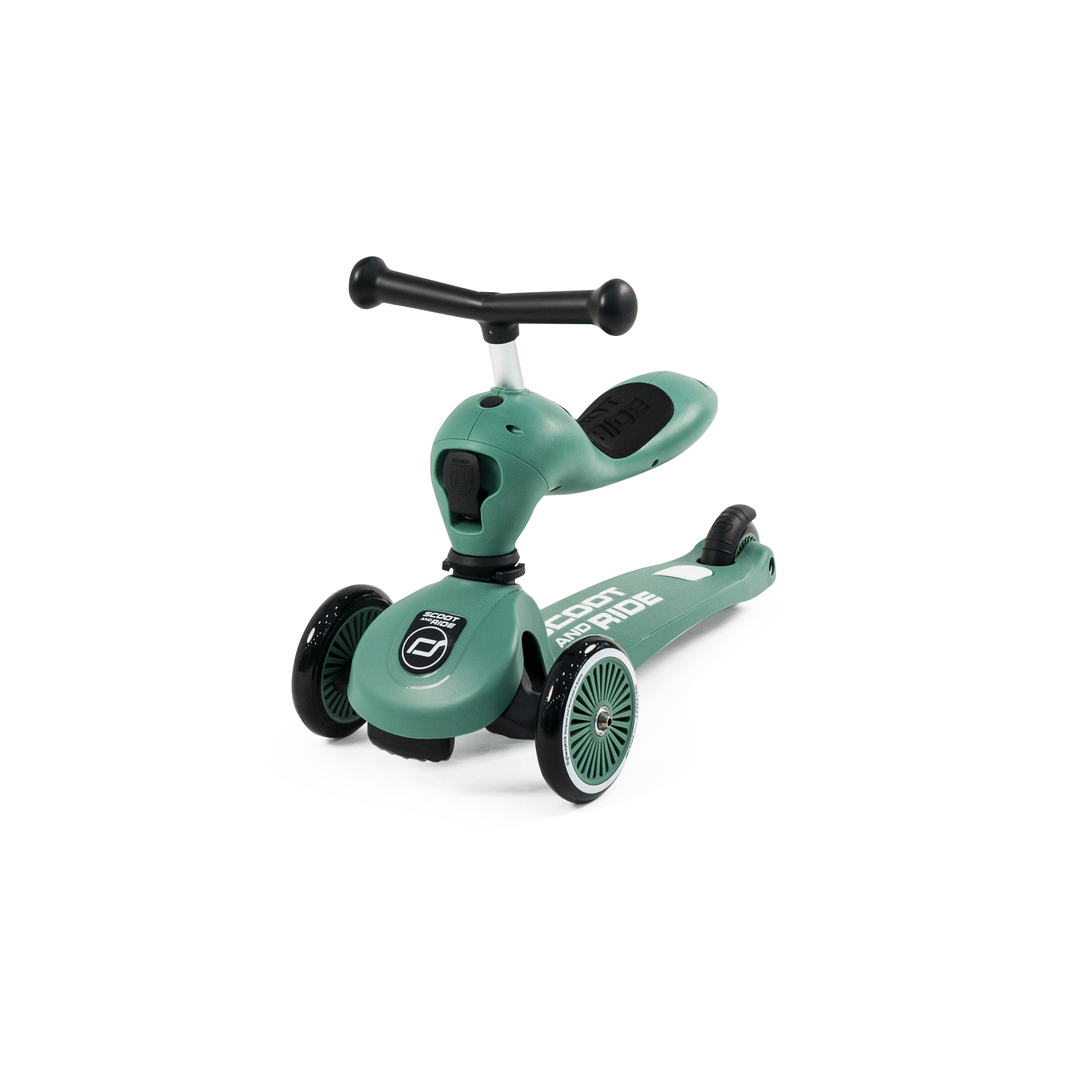 Scoot and Ride Highwaykick 1 Forest - romobil / trotinet i guralica - Image 1