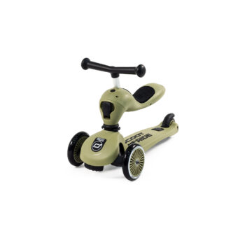 Scoot and Ride Highwaykick 1 Olive - romobil / trotinet i guralica