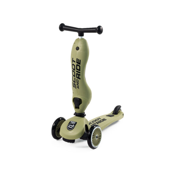 Scoot_Ride_romobil_trotinet_copyright_Itrade_Bosnia_Highwaykick1_Olive_002 Scoot and Ride Highwaykick 1 Olive - romobil / trotinet i guralica - Image 2