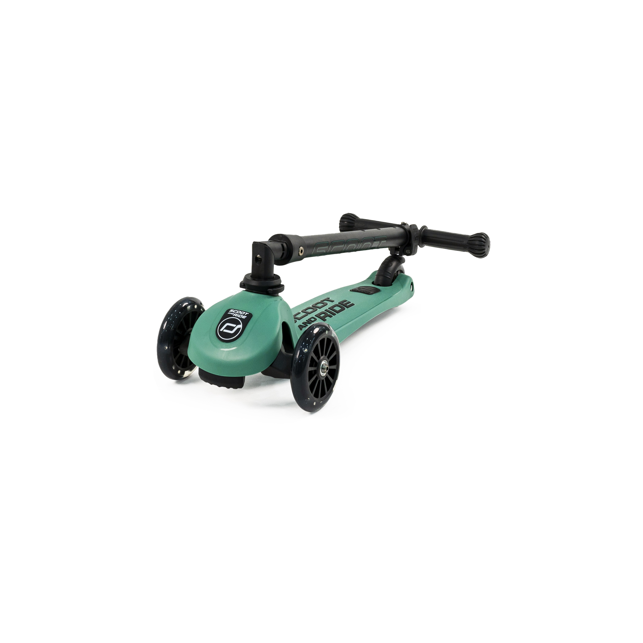 Scoot and Ride Highwaykick 3 Forest LED - romobil trotinet - Image 2