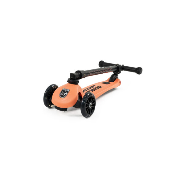 Scoot and Ride Highwaykick 3 Peach LED - romobil trotinet - Image 2