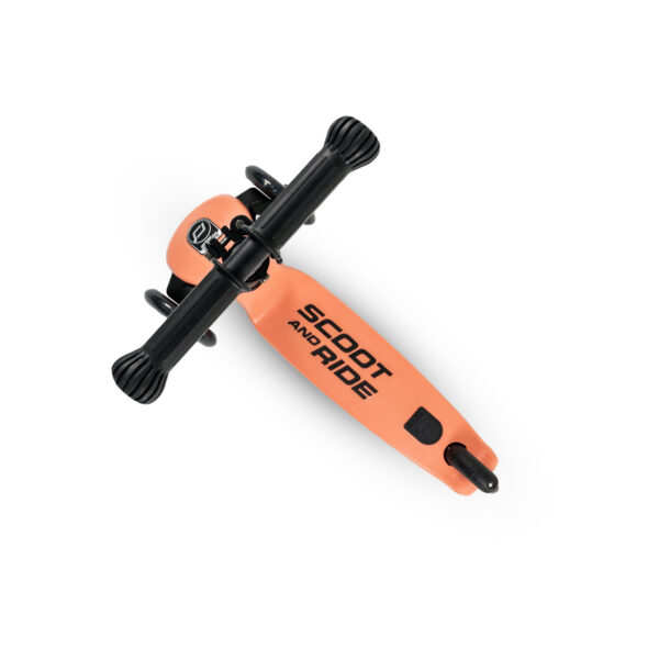 Scoot and Ride Highwaykick 3 Peach LED - romobil trotinet - Image 3
