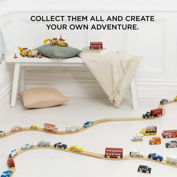 Le Toy Van Set drvenih autića - Vintage - Image 5