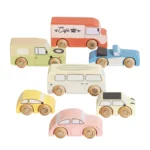 Le Toy Van Set drvenih autića - Vintage