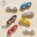 Le Toy Van Set drvenih sportskih autića - Classic - Image 2