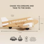 Le Toy Van Drveni avion – Dvomotorni putnički - Image 4
