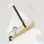 Le Toy Van Drvena jedrilica s kapetanom – La Mer - Image 5