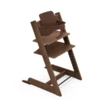 Stokke Tripp Trapp Hranilica Stolica + Ogradica Baby Set - Warm Brown/Warm Brown