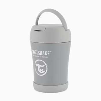 Twistshake Termo posuda za hranu 350ml Siva