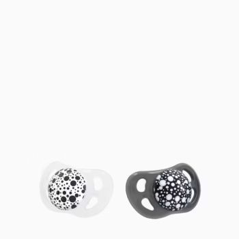 Twistshake cucla/duda – Black & White Mix (0-6m) – 2 kom