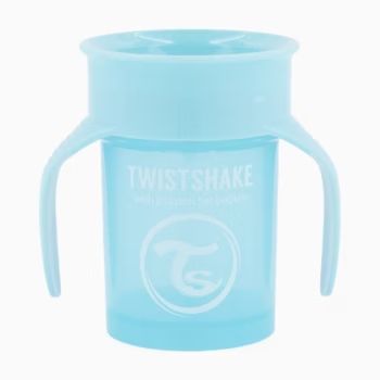 Twistshake 360° čaša bez prolijevanja 6m+ Pastelno plava