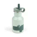 Done by Deer Bočica od nerđajućeg čelika sa slamkom 350 ml - Croco Green
