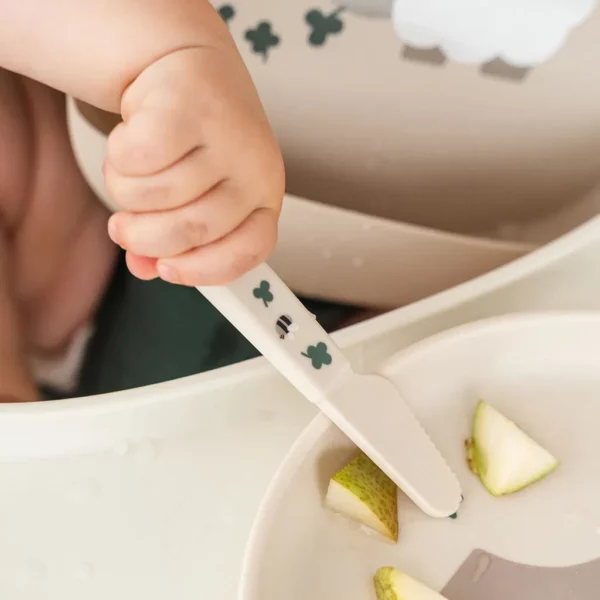 Done by Deer Dječiji escajg Foodie (kašika, viljuška, nož) - Tiny farm Sand - Image 6