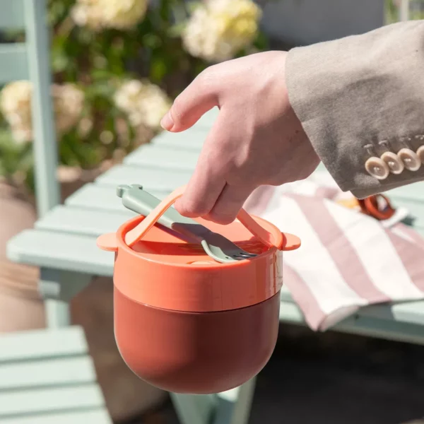 Done by Deer Posuda za ručak za ponijeti - Papaya - Image 3