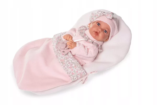 12443 Antonio Juan lutka Petit s vrećicom za spavanje mekani pliš 27 cm - Image 2