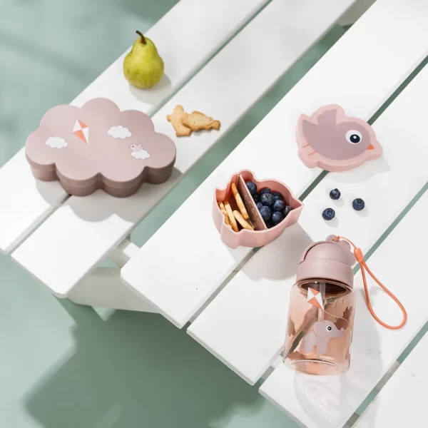 Done by Deer Set kutija za užinu i bočica sa slamkom - Playground Powder - Image 7