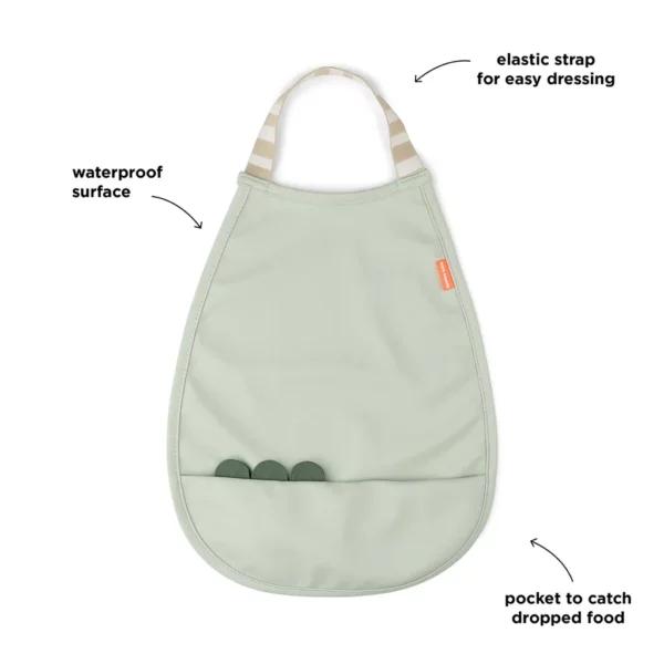 1333103-3 Done by Deer Pull-over vodootporni siperak - Croco Green - Image 3