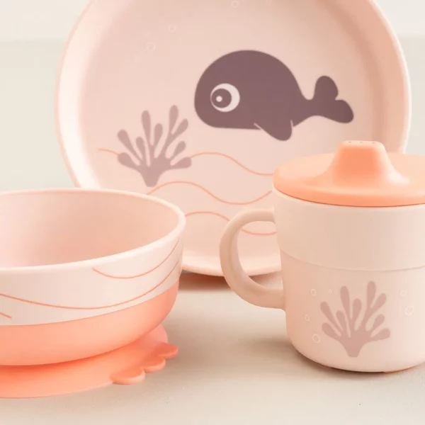 Done by Deer Dječiji protuklizni set za jelo Foodie - Wally Powder - Image 3