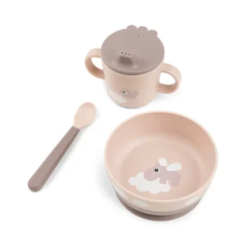 Done by Deer Foodie set za prvi obrok - Happy clouds Powder