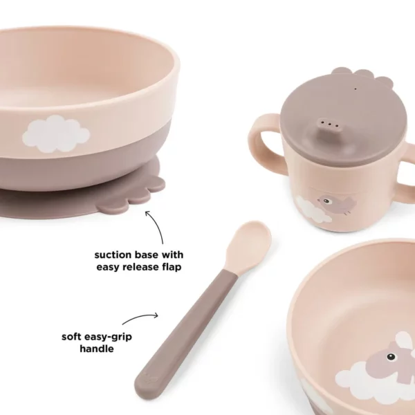 1596571-5 Done by Deer Foodie set za prvi obrok - Happy clouds Powder - Image 6
