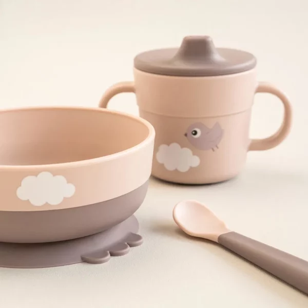1596571-7 Done by Deer Foodie set za prvi obrok - Happy clouds Powder - Image 8