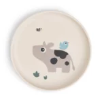 Done by Deer Foodie protuklizni tanjir - Tiny farm Sand