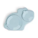 Done by Deer Stick&Stay silikonski tanjir - Dotti Blue - Image 3