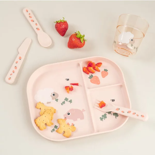 Done by Deer prozirna Tritan čaša - Tiny Farm Powder - Image 3