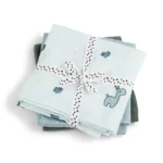 Done by Deer Komplet 3 GOTS pamučne pelene 70×70 – Lalee Blue