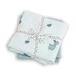 Done by Deer Organske GOTS muslin pelene (2 kom) 120×120 - Lalee Blue