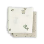 Done by Deer Organske GOTS muslin pelene (2 kom) 120×120 - Lalee Sand - Image 2