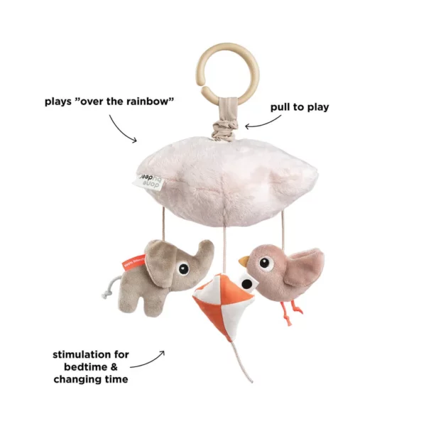 4253231-2 Done by Deer Muzički vrtuljak za krevetić - Playground powder - Image 2