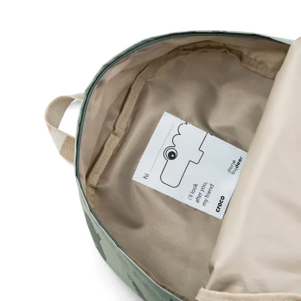 Done by Deer Dječiji ruksak 5L - Croco Green - Image 3