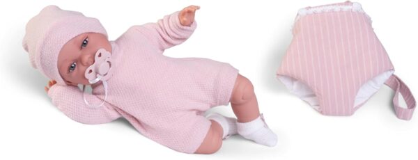 7025703 Antonio Juan lutka beba TONETA pričalica s nosiljkom 34 cm - Image 4