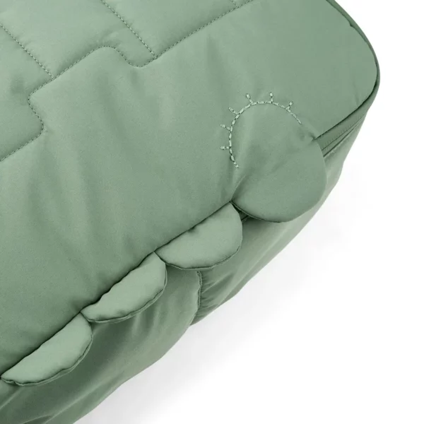Done by Deer Quilted ruksak 9,6L - Croco Green - Image 3