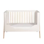 Troll Nursery dječiji krevetić Torsten i GRATIS zaštitna ogradica 120x60cm White/Wax - Image 2