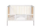 Troll Nursery dječiji krevetić Lukas i GRATIS zaštitna ograda 120x60cm White/Wax - Image 3
