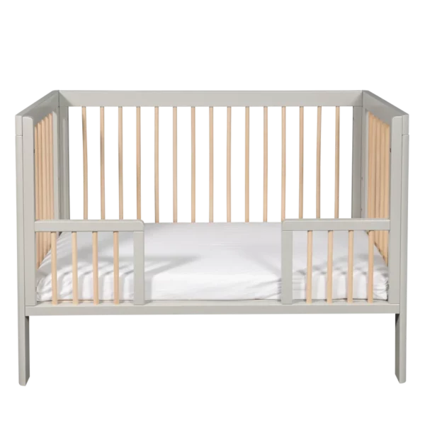 ACS-RA0540SFG-NA_03_800x Troll Nursery dječiji krevetić Lukas i GRATIS zaštitna ograda 120x60cm Soft Grey/Wax - Image 2
