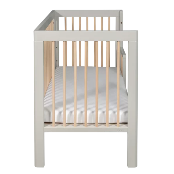 ACS-RA0540SFG-NA_05_800x Troll Nursery dječiji krevetić Lukas i GRATIS zaštitna ograda 120x60cm Soft Grey/Wax - Image 3